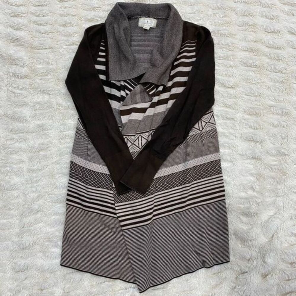 Ruby Moon Long Brown Cardigan - image 1